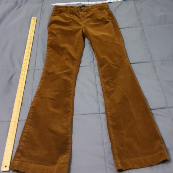 Talbots flawless Rust/Burnt/Honey Brown Corduroy Size 4 EUC - Picture 2 of 13